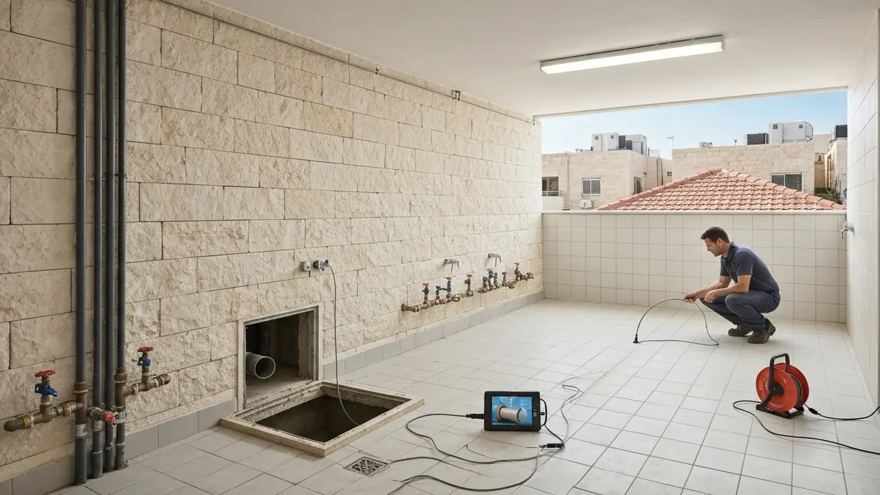 איתור נזילות במצלמה