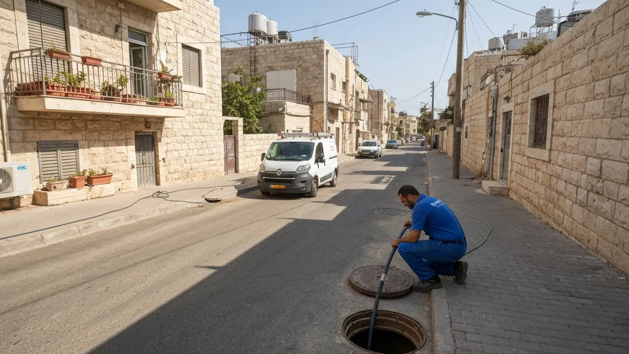 מצלמת ביוב - בדיקה ואיתור נזילות