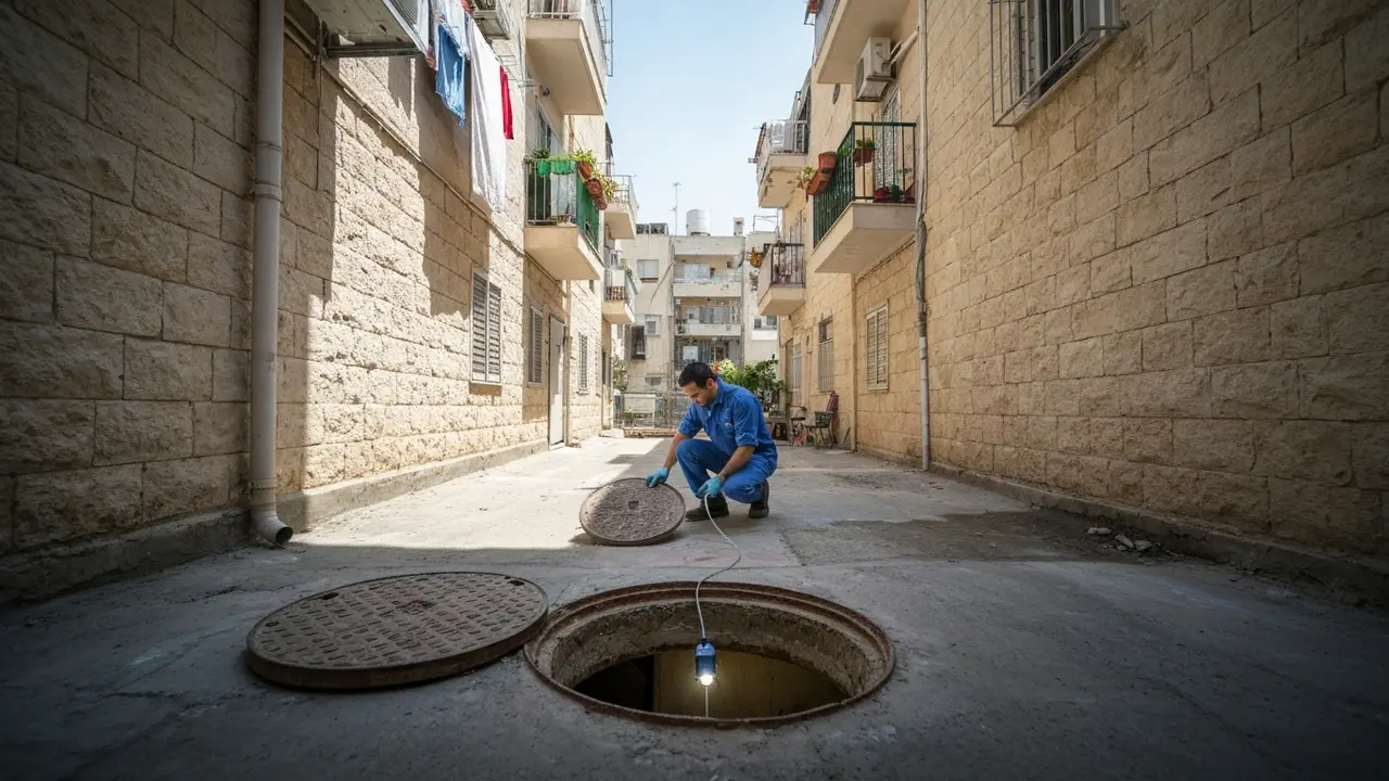 צילום צנרת ביוב: המדריך המלא — מחירים, שלבים וטיפים