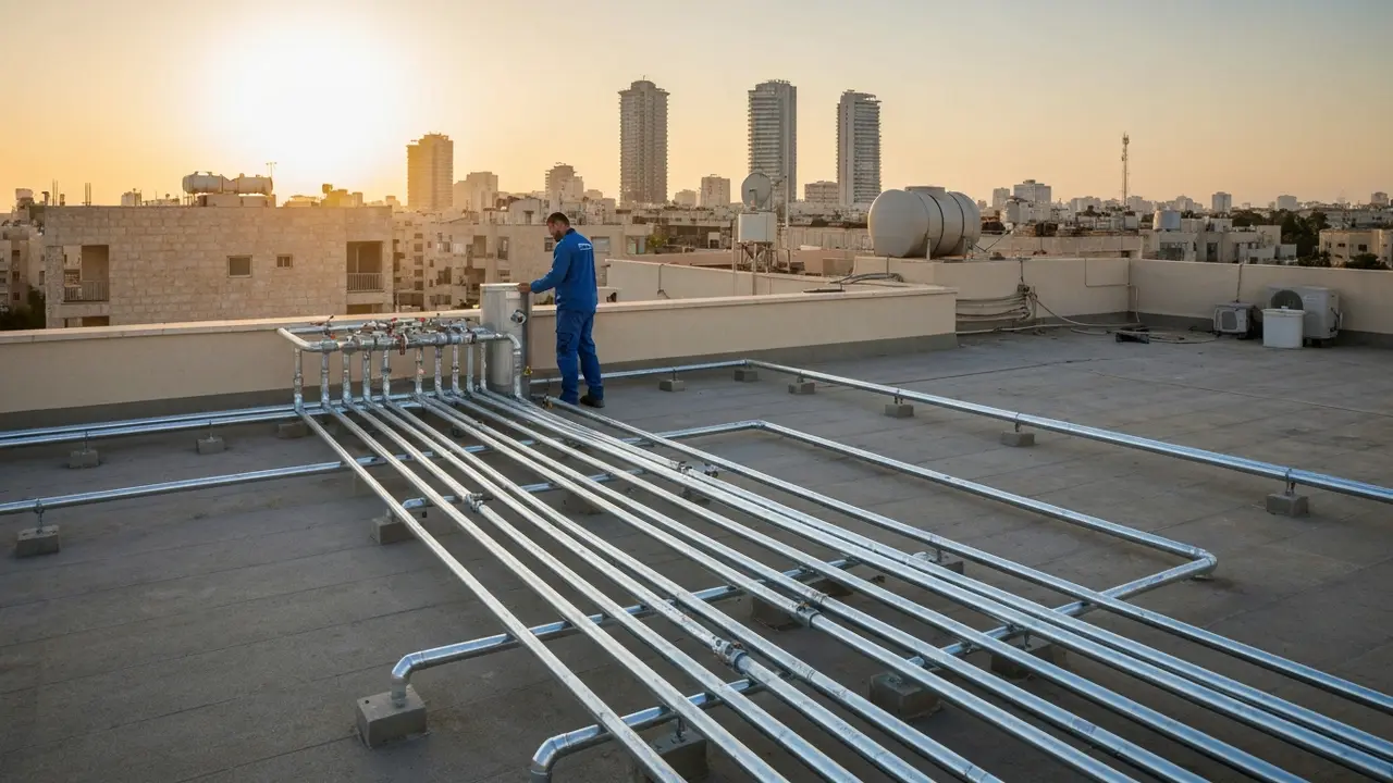 צנרת מים: החלפה, בדיקה, ניקוי ומחירון מלא