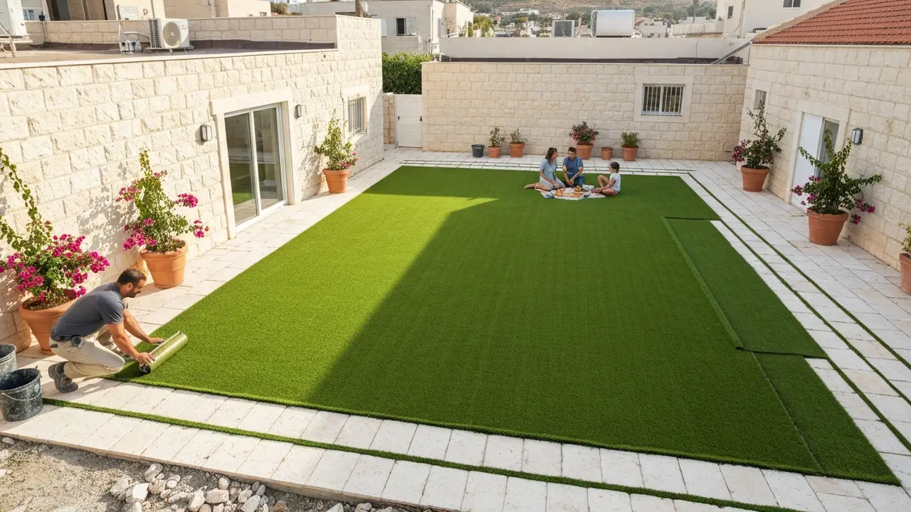 דשא סינטטי מחיר: המדריך המלא — מחירים, שלבים וטיפים
