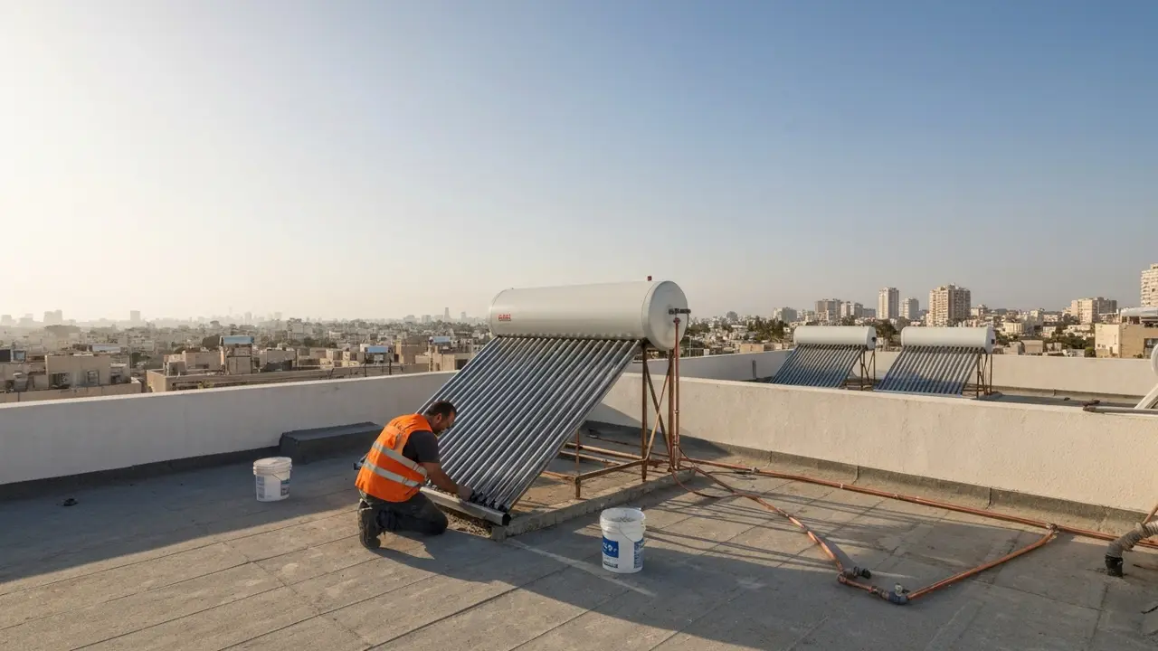 החלפת דוד שמש: מחיר, סוגים ומדריך מלא לבחירה נכונה