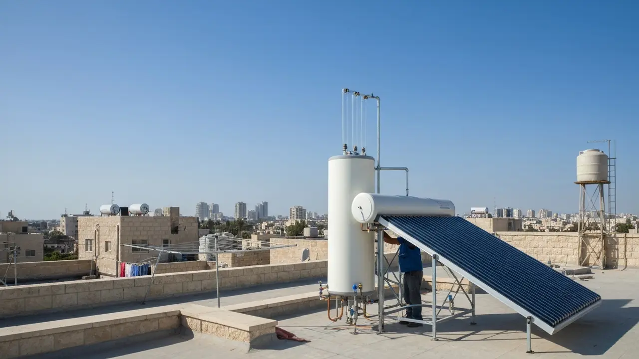 מערכת דוד שמש – רכיבים והתקנה