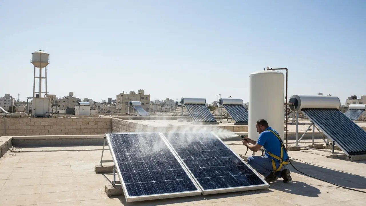 ניקוי קולט שמש: מחיר, תדירות ואיך עושים זאת נכון