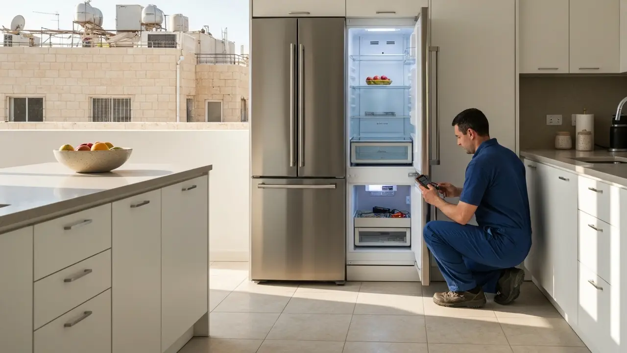 מקרר לא מקרר המקפיא עובד: מדריך מקצועי לאבחון התקלה ופתרונות