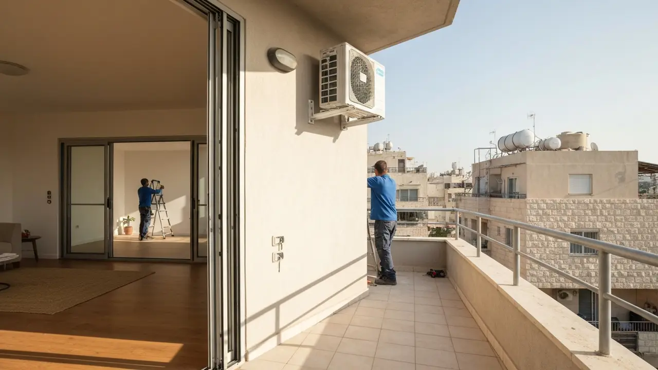 התקנת מזגן עילי מחיר: המדריך המלא — מחירים, שלבים וטיפים