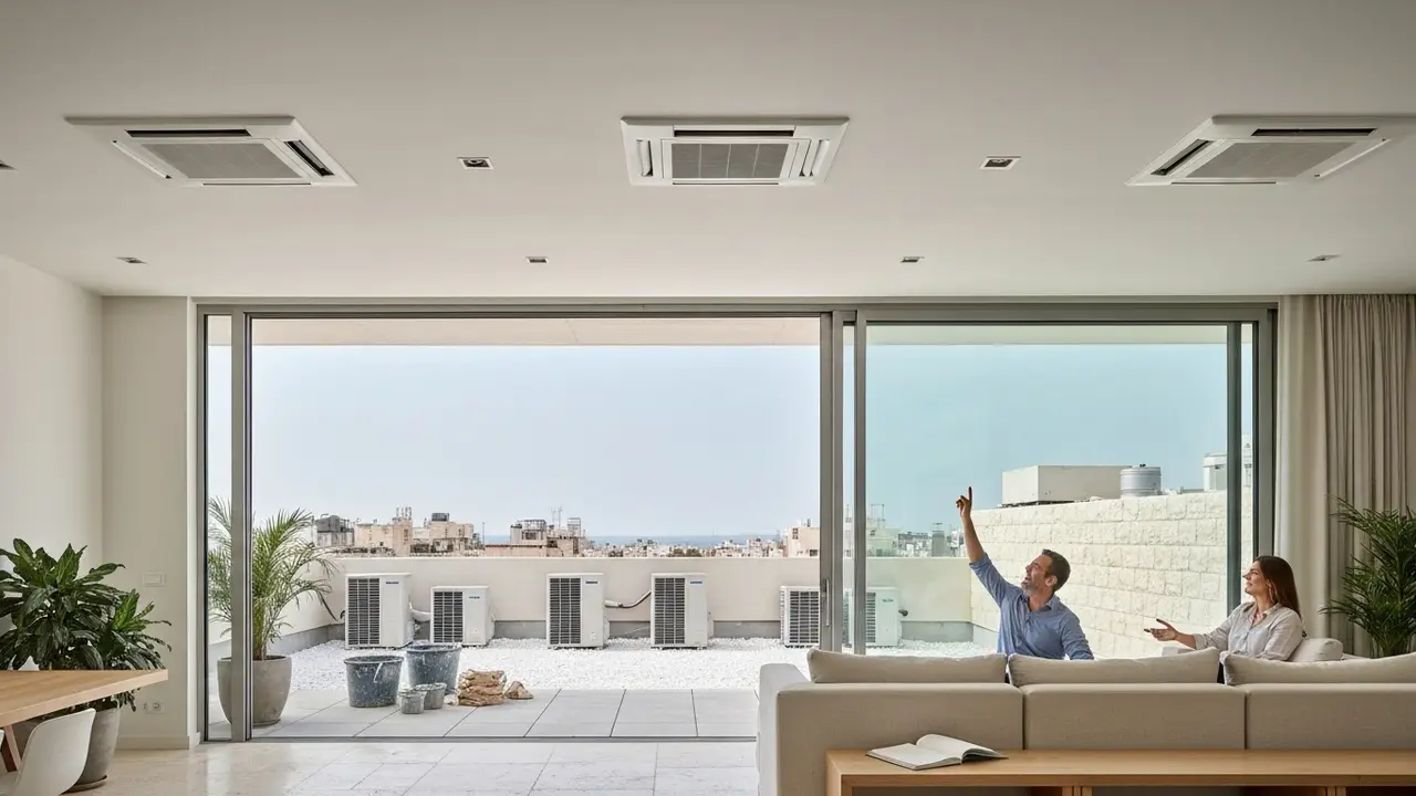 מזגן מיני מרכזי VRF מחיר: המדריך המלא — מחירים, שלבים וטיפים