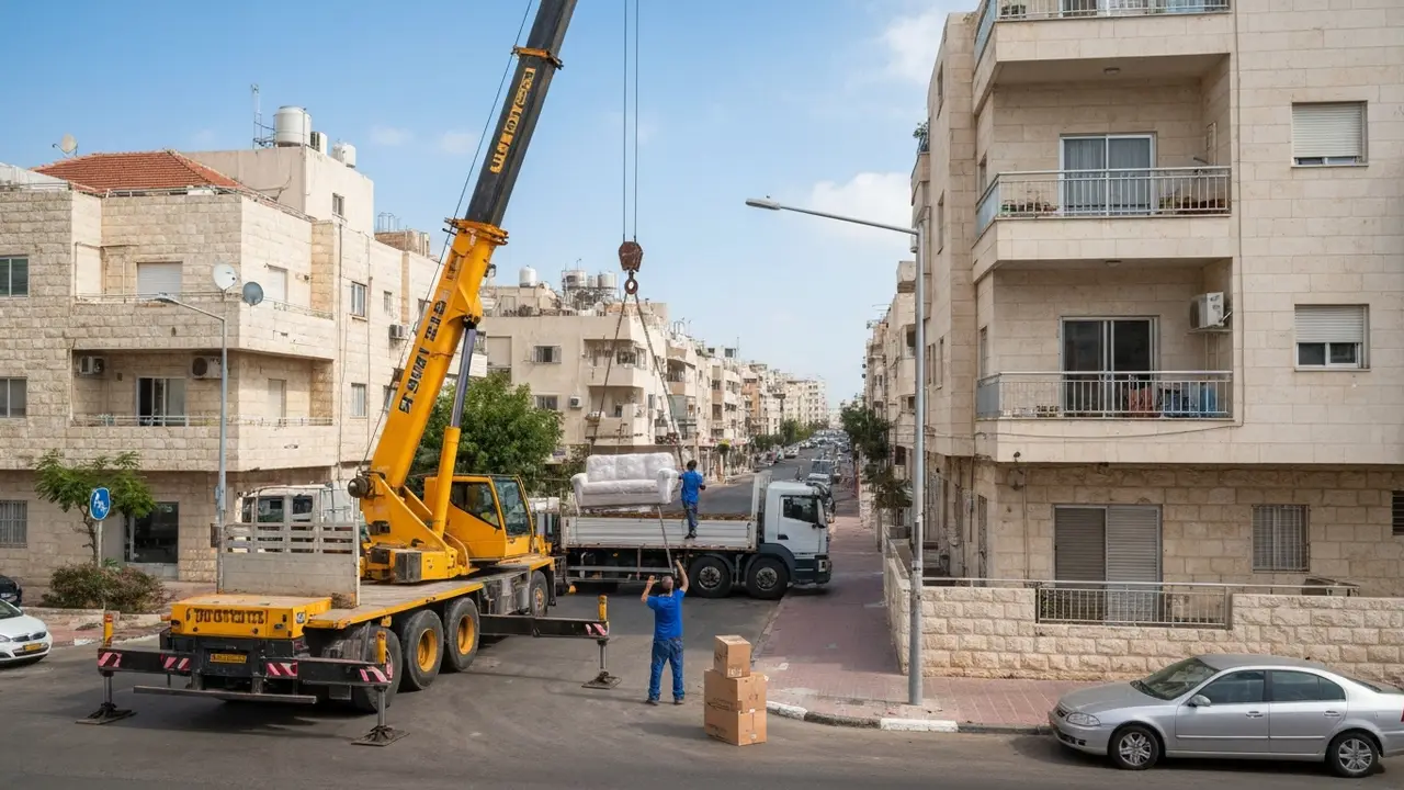 מחיר מנוף הובלה: המדריך המלא — מחירים, שלבים וטיפים