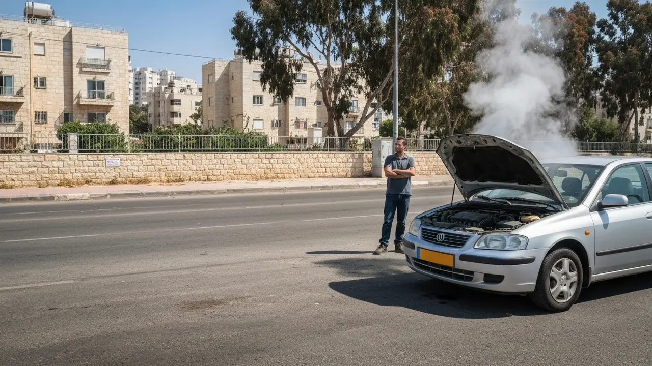 מנוע מתחמם – סיבות, מה לעשות ואיך למנוע נזק