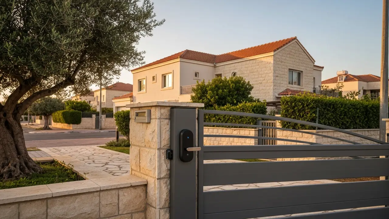 מנעול חכם לשער חיצוני: איך בוחרים נכון וטעויות שעולות ביוקר