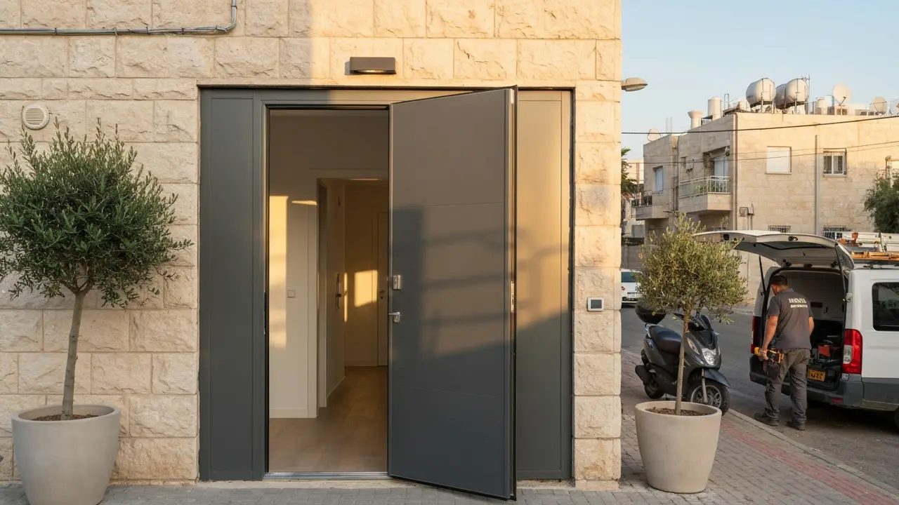 דלתות פלדלת מחיר: המדריך המלא — מחירים, שלבים וטיפים