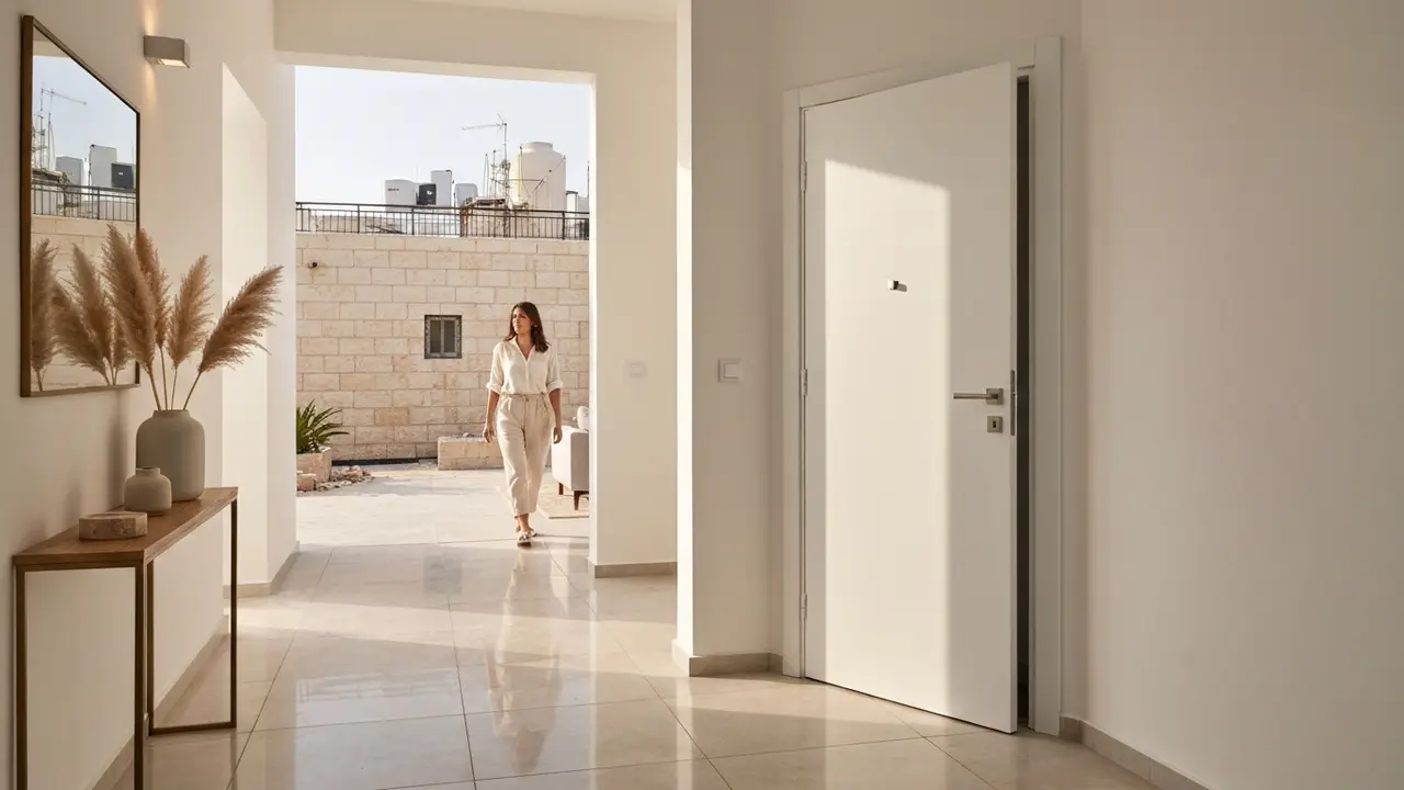 דלתות פנים פולימר: יתרונות, מחירים והשוואה לפורמייקה