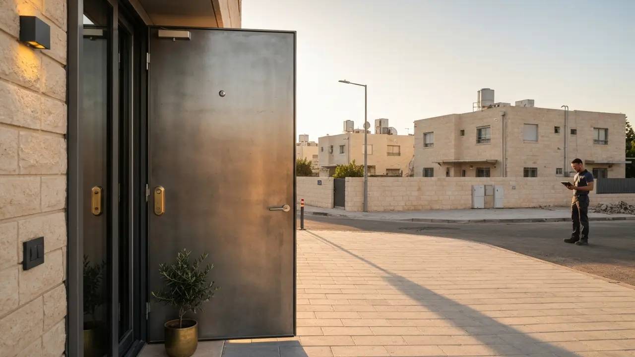 דלת כניסה ממתכת — מחירים אמיתיים 2026 והשוואת הצעות