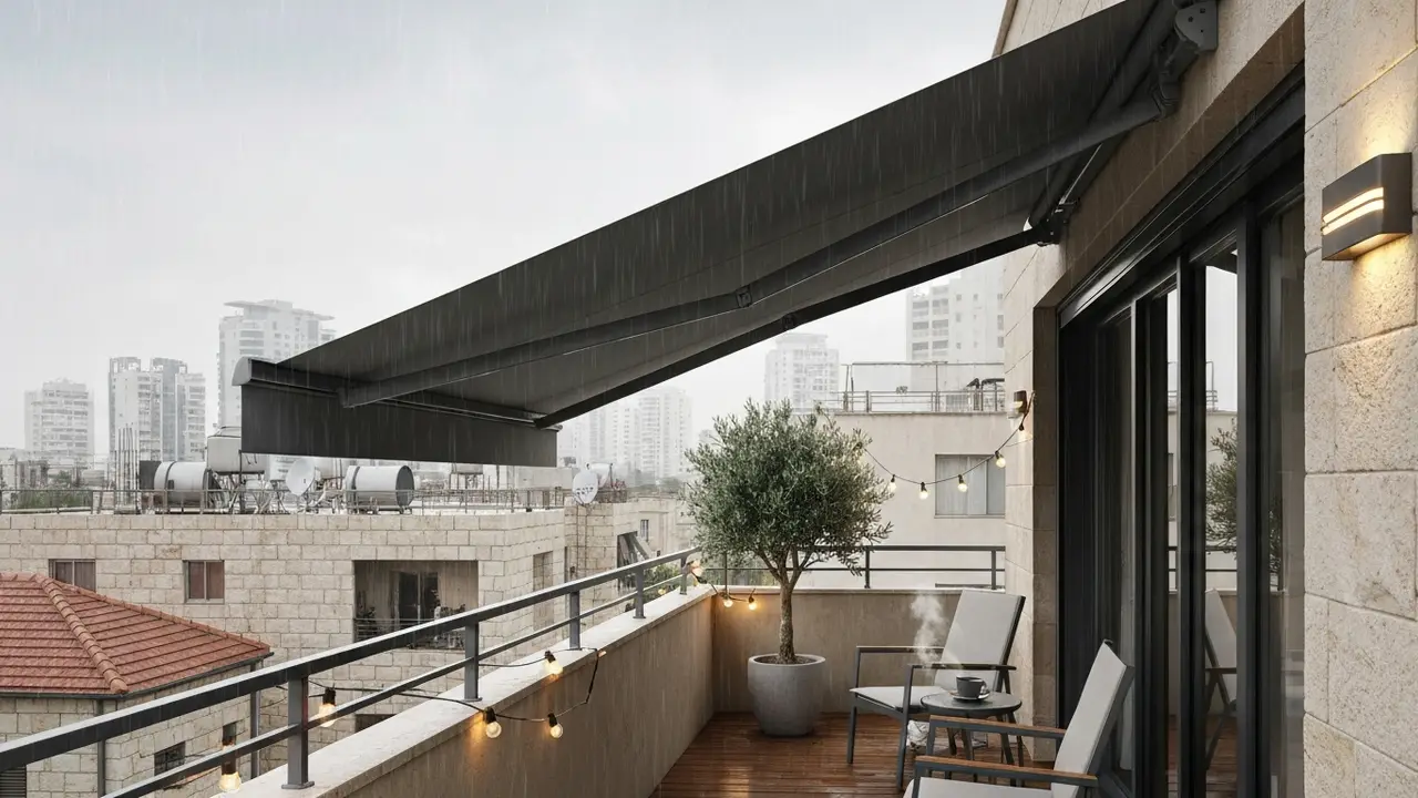 גגונים סוכך למרפסת נגד גשם: איך בוחרים נכון וטעויות שעולות ביוקר