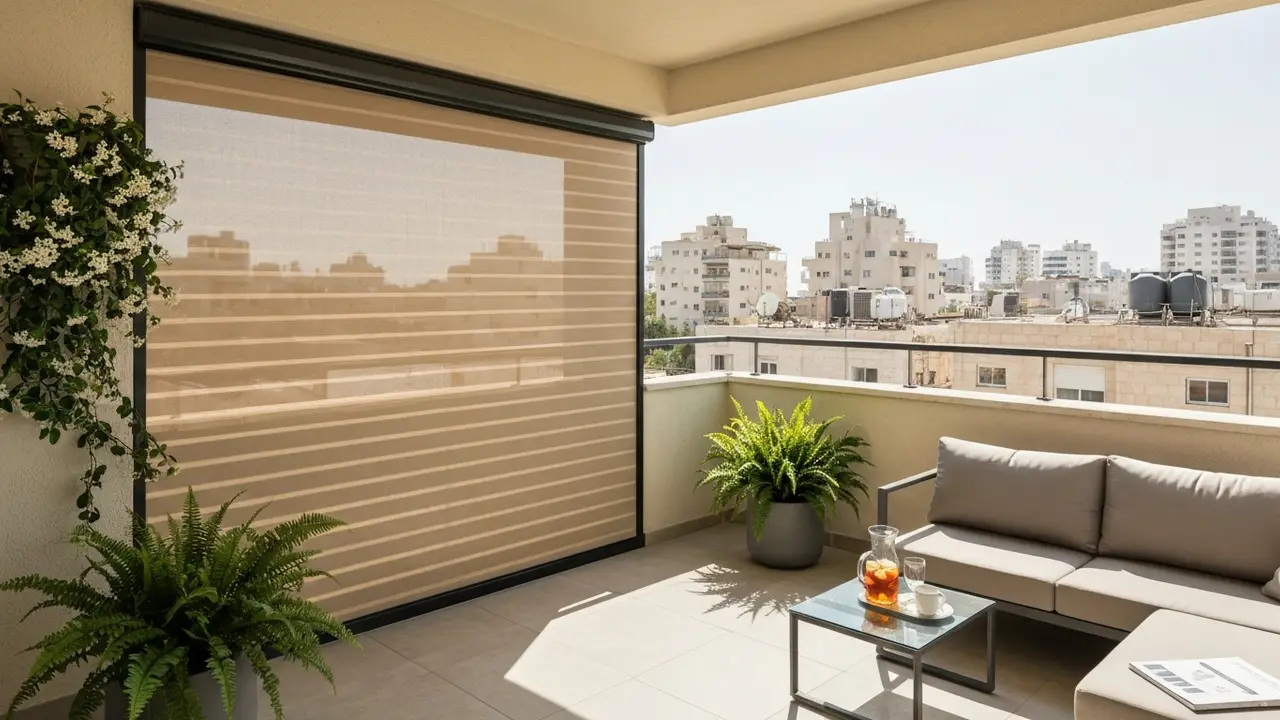 מסכי הצללה למרפסת — מחירים אמיתיים 2026 והשוואת הצעות