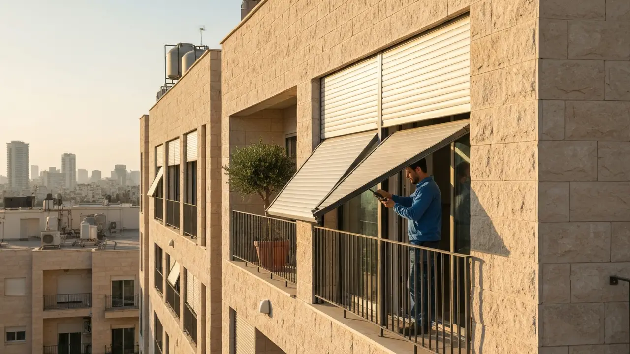 איך מכוונים תריס חשמלי: מדריך מקצועי לתקלות נפוצות ופתרונות