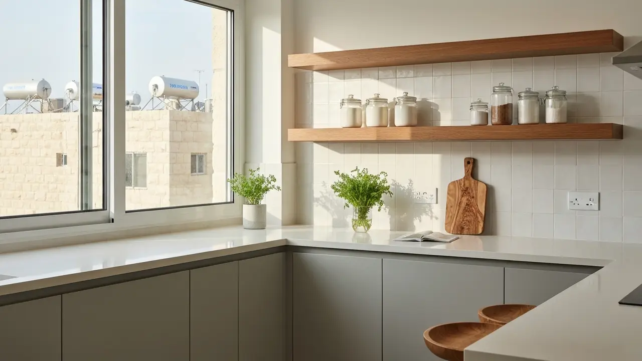 מדפים למטבח: רעיונות עיצוב, סוגי מדפים וטיפים לבחירה