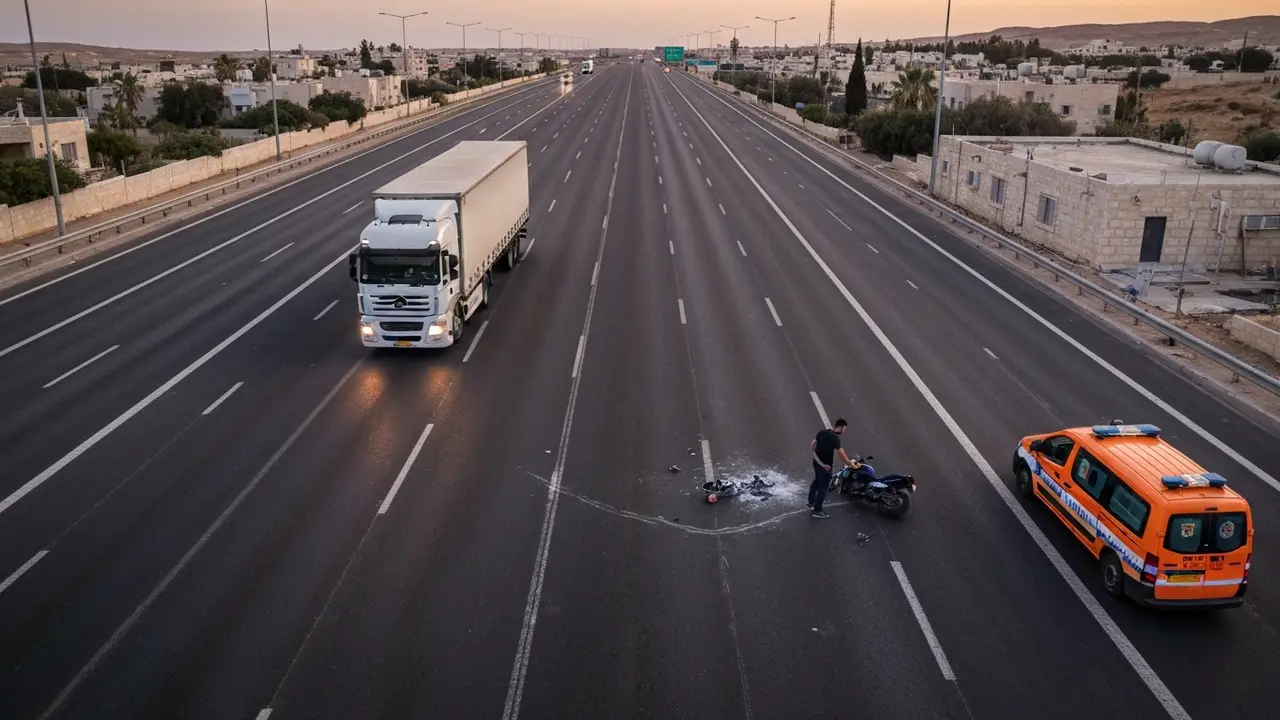 תאונת אופנוע משאית 2026: כל מה שחשוב לדעת + המלכודות