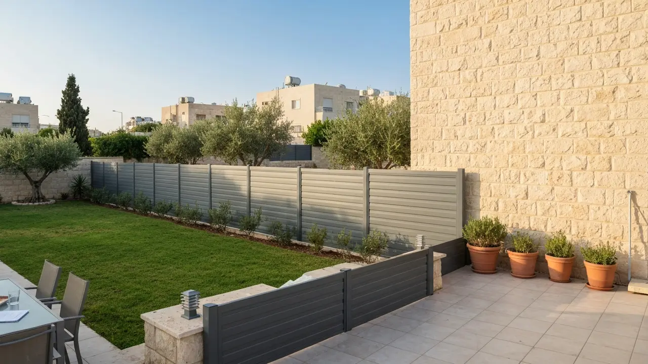 גדרות אלומיניום לגינה: מחיר, סוגים ותמונות | המומחים