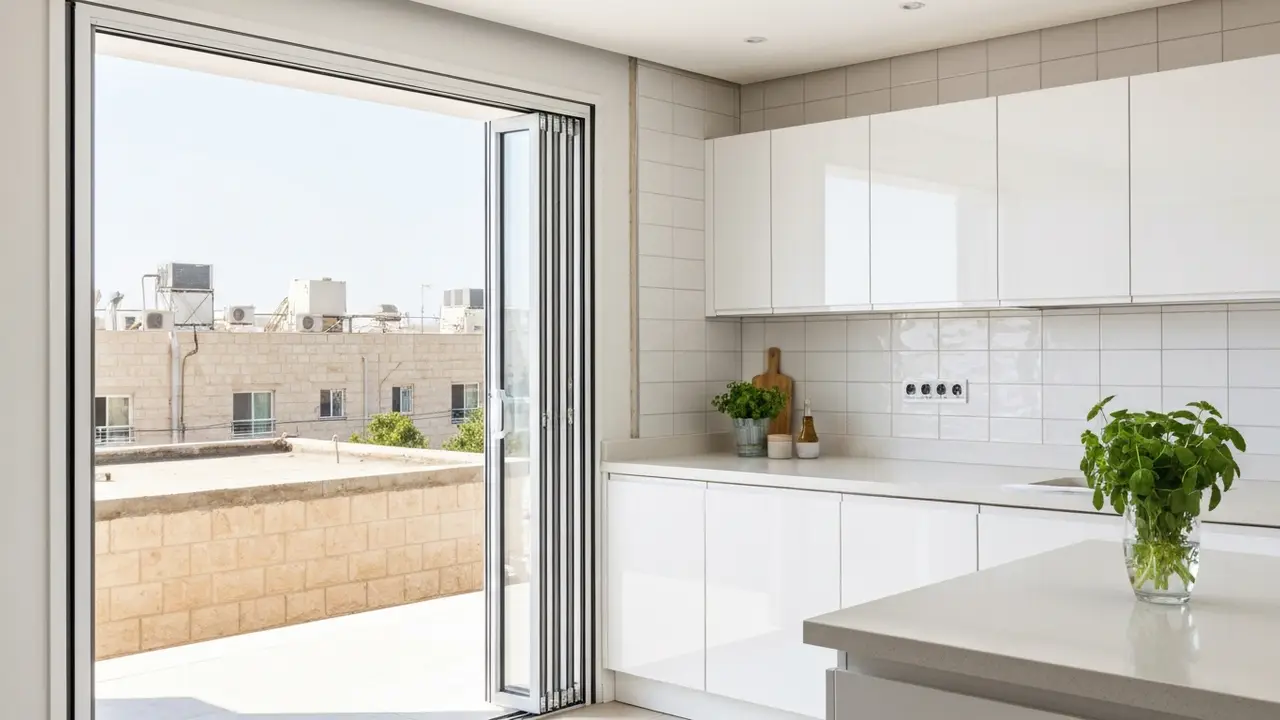דלתות הרמוניקה – מחיר, סוגים ומדריך מלא