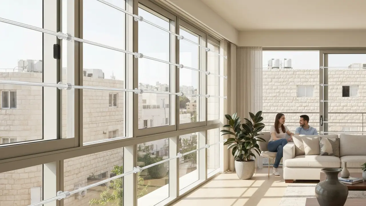 סורגים שקופים מחיר 2026: כל מה שחשוב לדעת + המלכודות