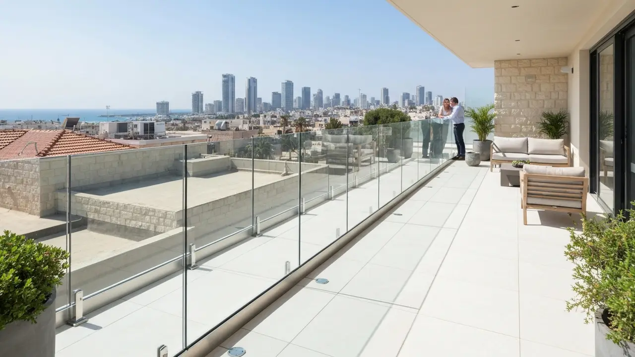 עלות מעקה זכוכית 2026: כל מה שחשוב לדעת + המלכודות