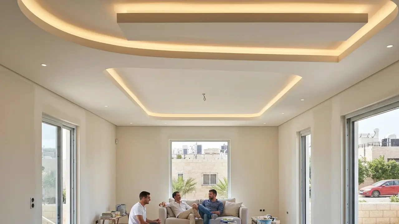 עבודות גבס לבית: מדריך מקצועי לסוגי גבס, מחירים וטעויות נפוצות