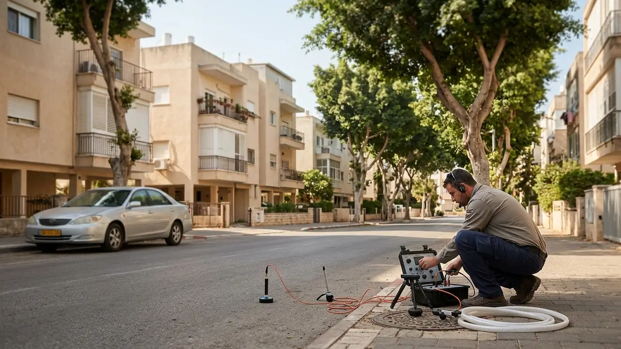 איתור נזילות תת קרקעיות: המדריך המלא — מחירים, שלבים וטיפים
