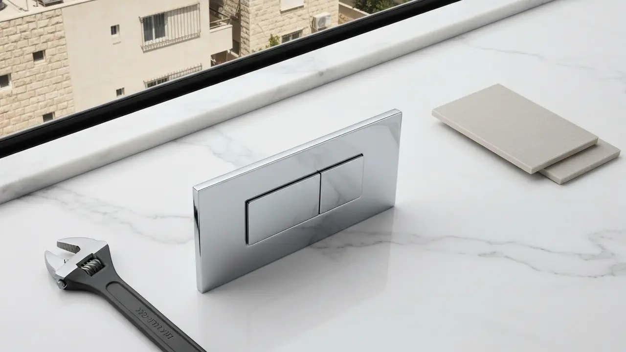 כמה עולה החלפת כפתור הדחה ניאגרה עם אינסטלטור? - אינסטלטור