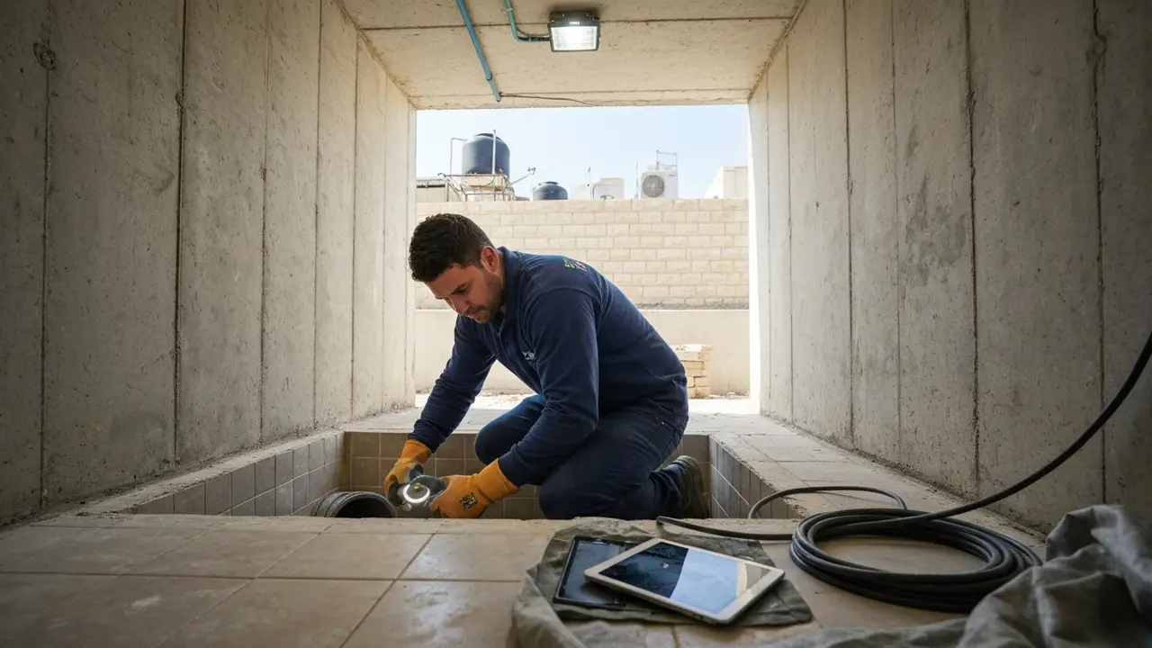 מה כולל התהליך בפועל, מהזמנה ועד קבלת הדוח? - אינסטלטור
