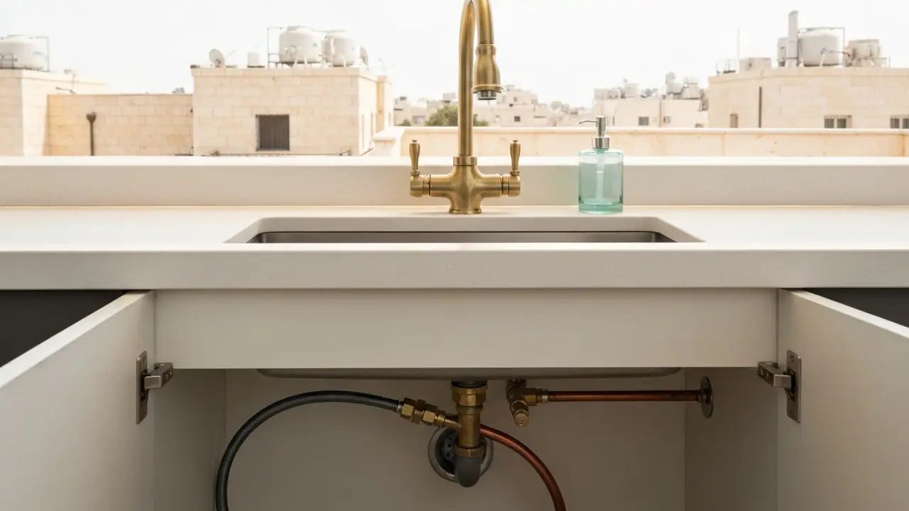 מתי כדאי להחליף גם את הצינור הגמיש לברז וצנרת הנחושת מתחתיו? - אינסטלטור