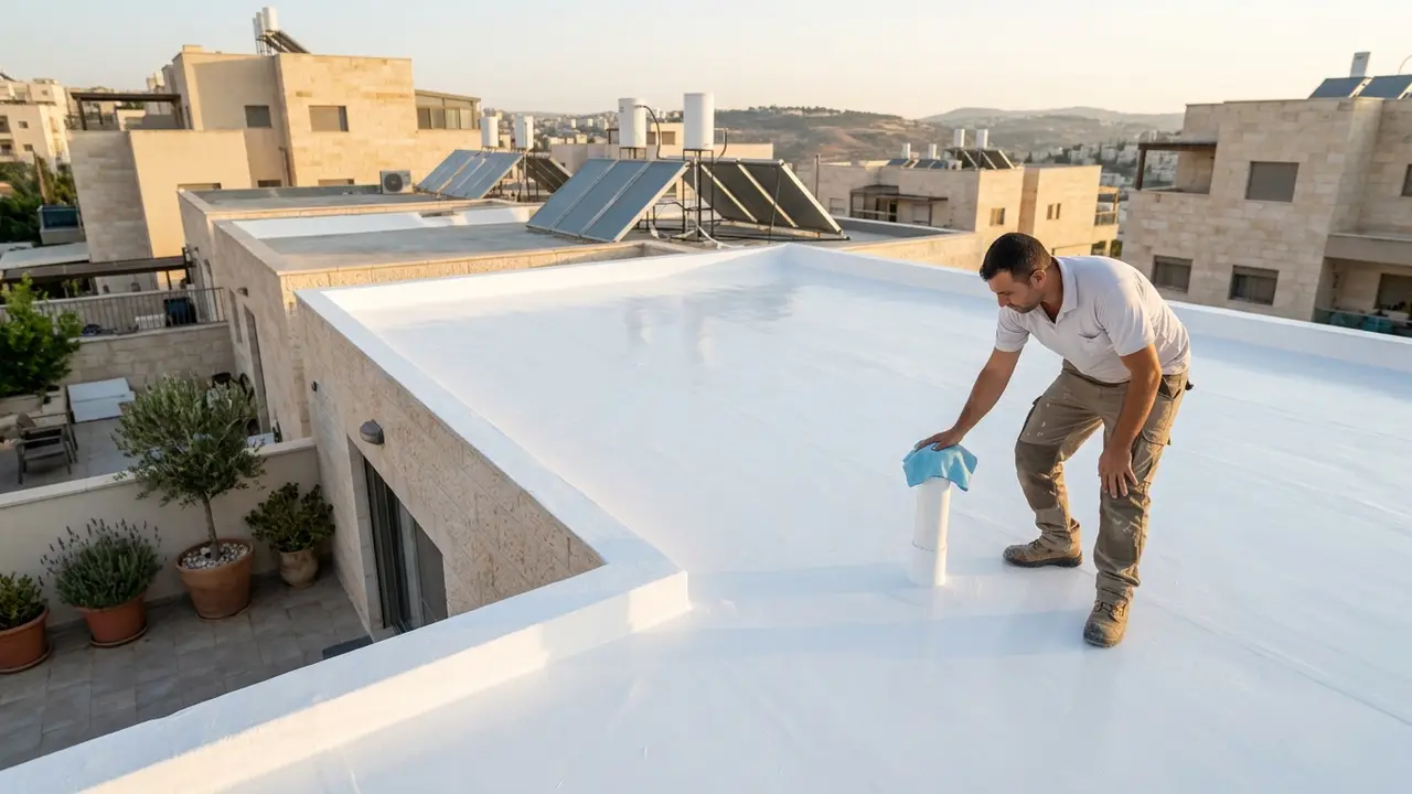 כמה עולה איטום גגות במריחה בעצמכם ב-2026? - גגן