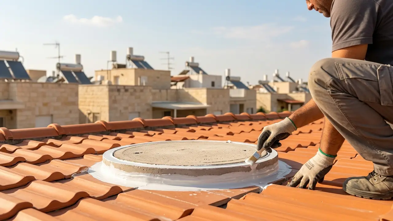 מכסה מרוצף לביוב – למה זו נקודת התורפה של איטום הגג? - גגן
