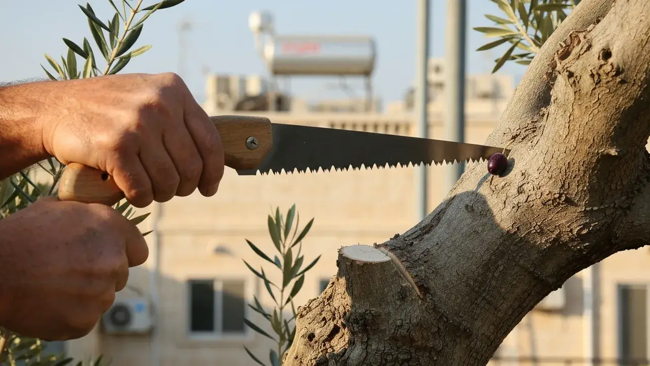 גיזום עץ זית מתי — שונה לפי מטרה: נוי, פרי או חידוש עץ ישן - גוזם עצים