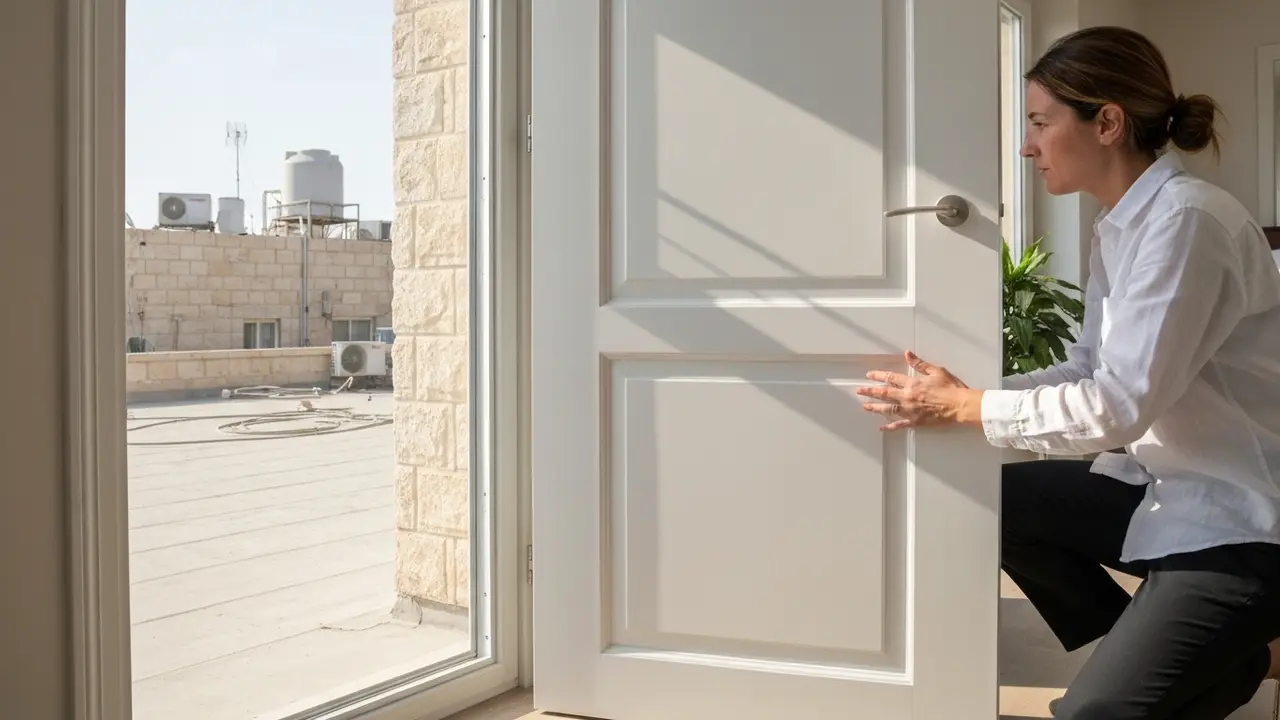 דלתות פנים עם משקוף כולל התקנה: מה כלול במחיר? - דלתות פנים