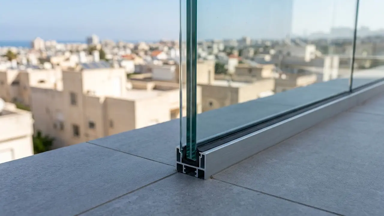 איך קוראים פרטים מעקה זכוכית חזית ושרטוט לפני ביצוע? - זגג
