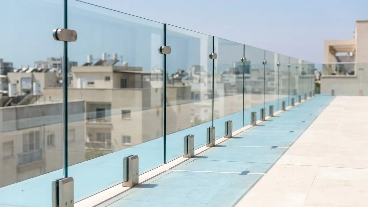 מה הבדלי המחירים בין אזורים בארץ למעקה זכוכית במרפסות תלויות? - זגג