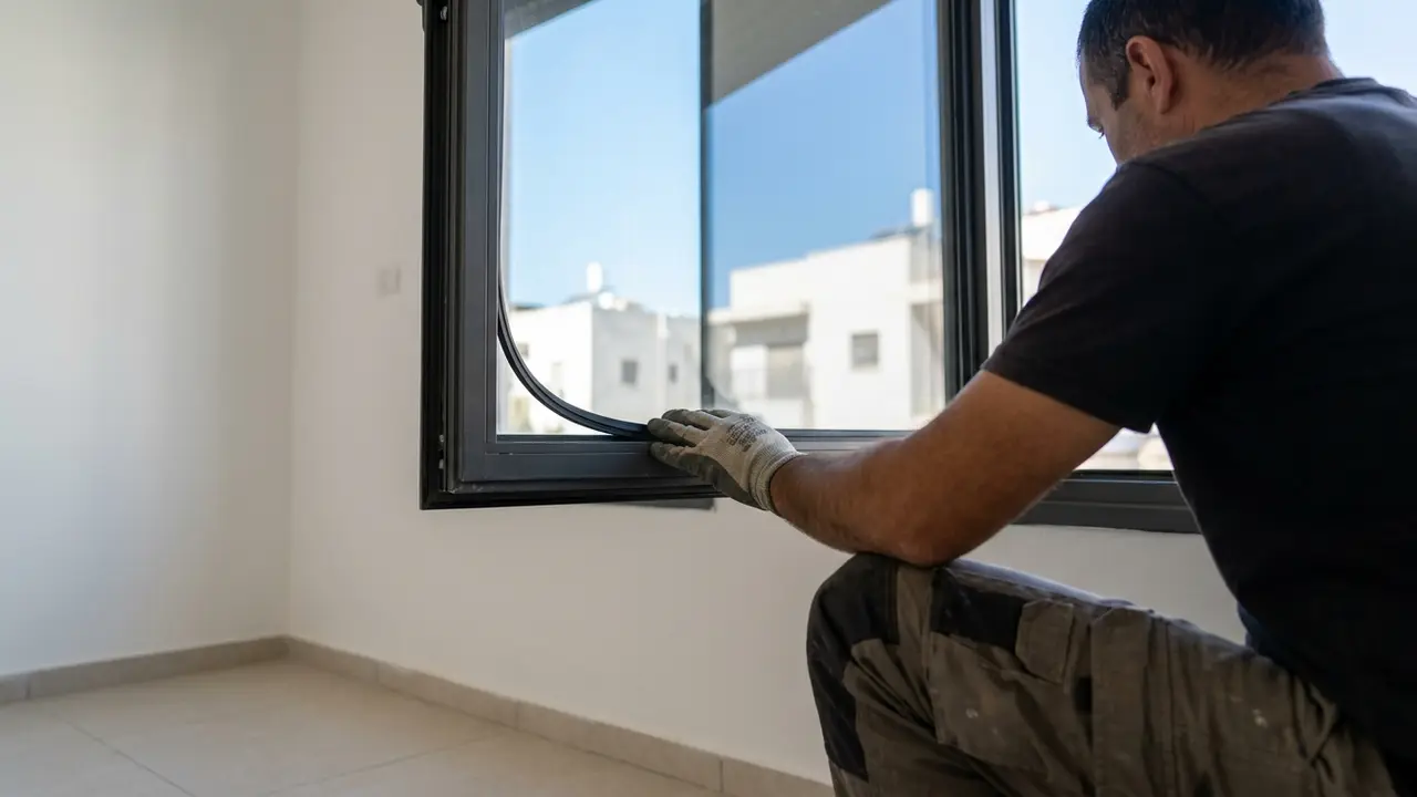 תיקון חלון הדף בממד – מה עושים אחרי אזעקה או תרגיל? - זגג