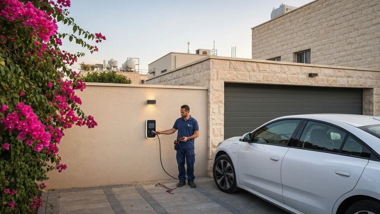 חשמלאי בודק עמדת טעינה מחיר: המדריך המלא — מחירים, שלבים וטיפים
