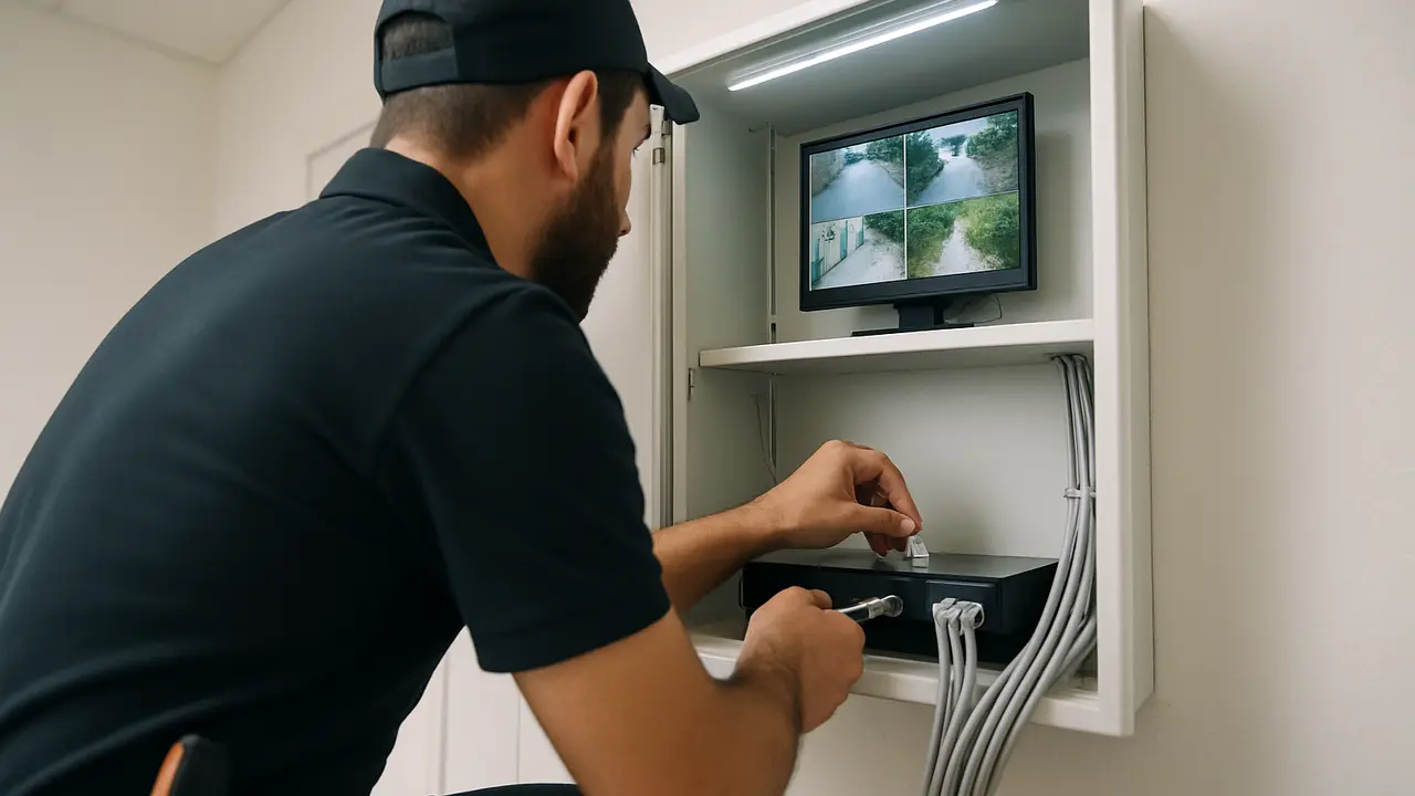איך לחבר DVR למחשב נייד לצפייה בהקלטות? - טכנאי אזעקות ומצלמות