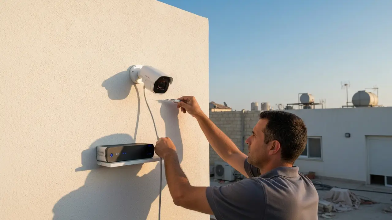 איך מצלמת PTZ מתחברת ל-DVR ולמערכת ההקלטה? - טכנאי אזעקות ומצלמות