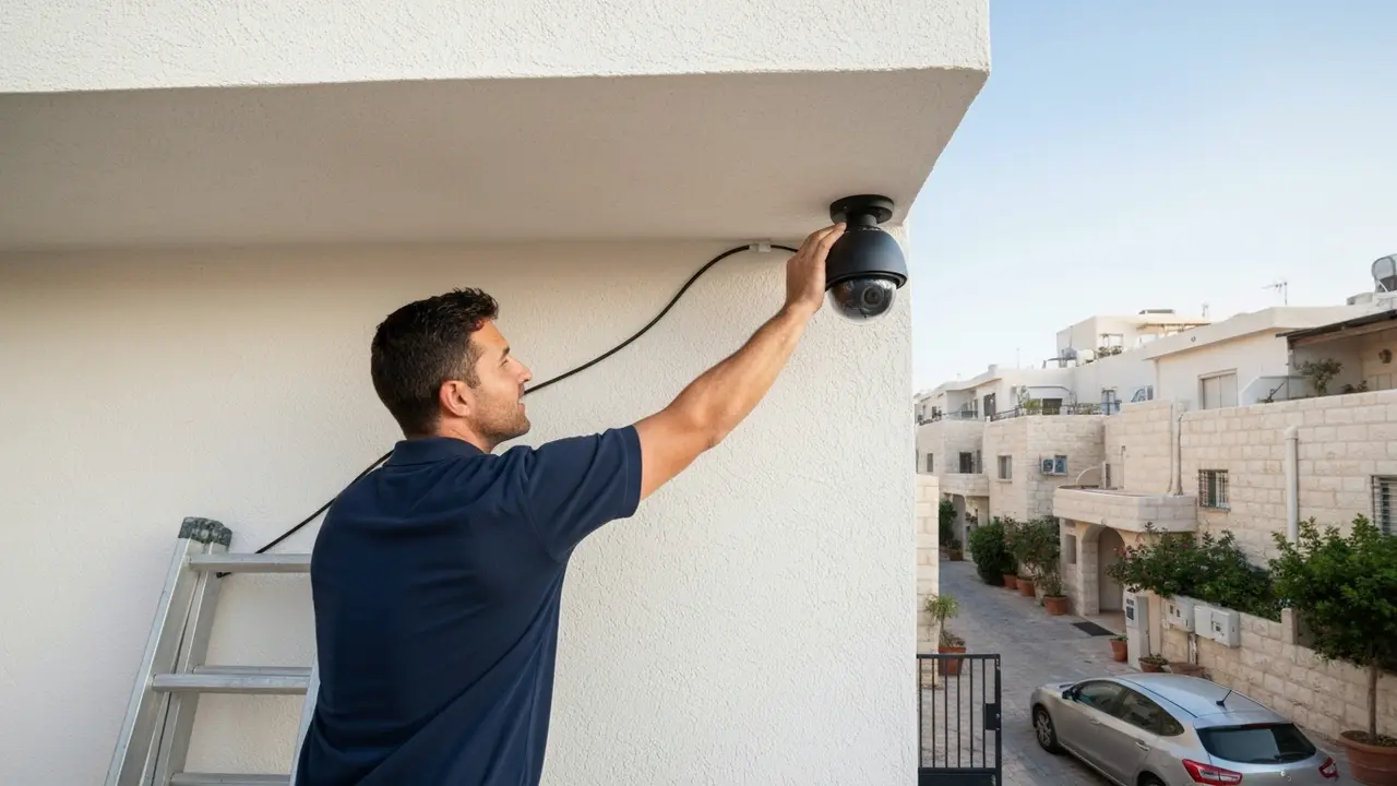איך מתקינים מצלמות אבטחה בעצמכם ומתי חובה טכנאי? - טכנאי אזעקות ומצלמות