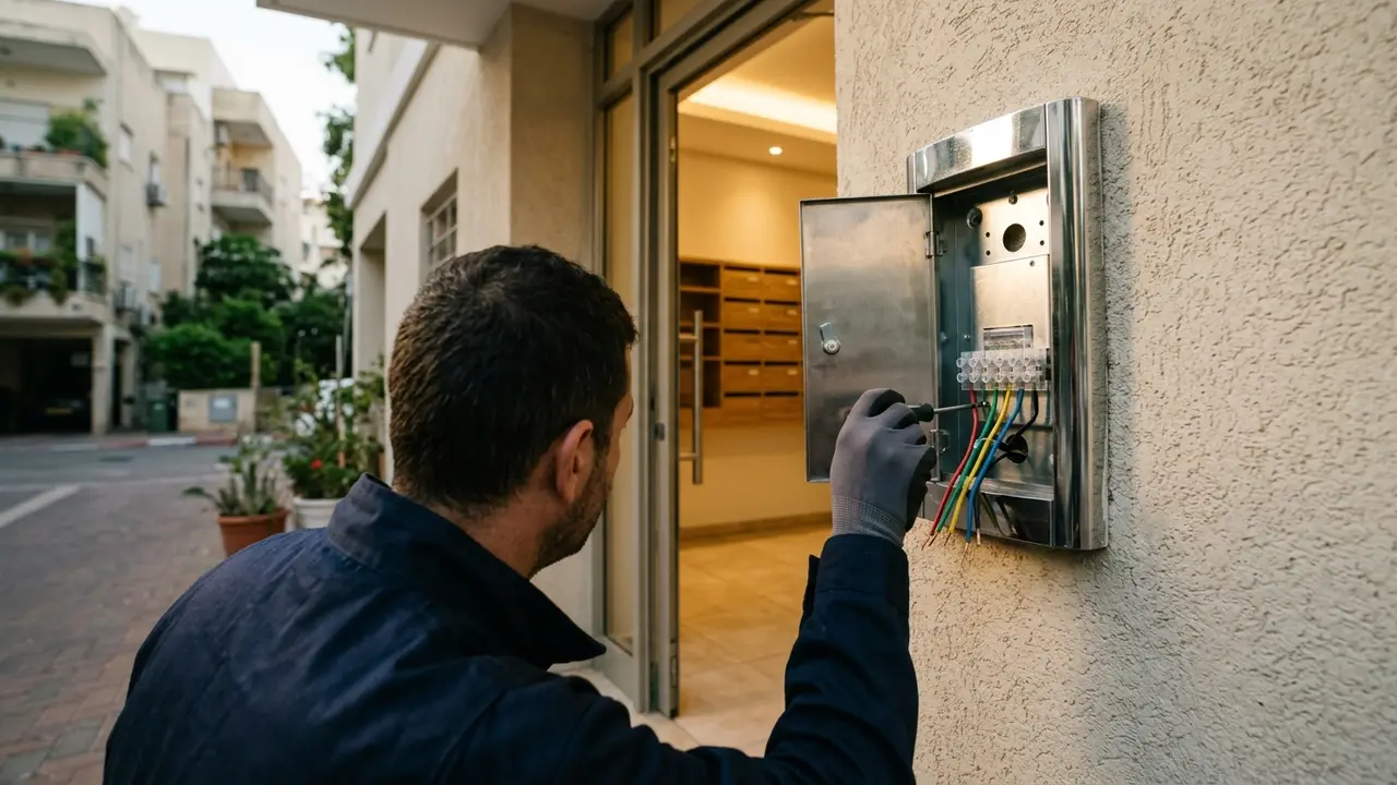אילו תקלות נפוצות באינטרקום 5 גידים ואיך נמנעים מהן? - טכנאי אזעקות ומצלמות