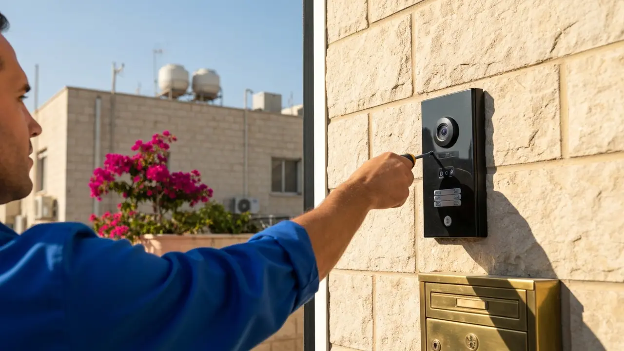 אינטרקום עם מצלמה — האם שווה את התוספת? - טכנאי אזעקות ומצלמות