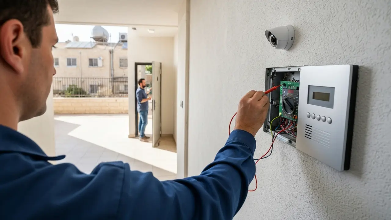 מה הקשר בין שדרוג אינטרקום למערכות אבטחה ומצלמות? - טכנאי אזעקות ומצלמות