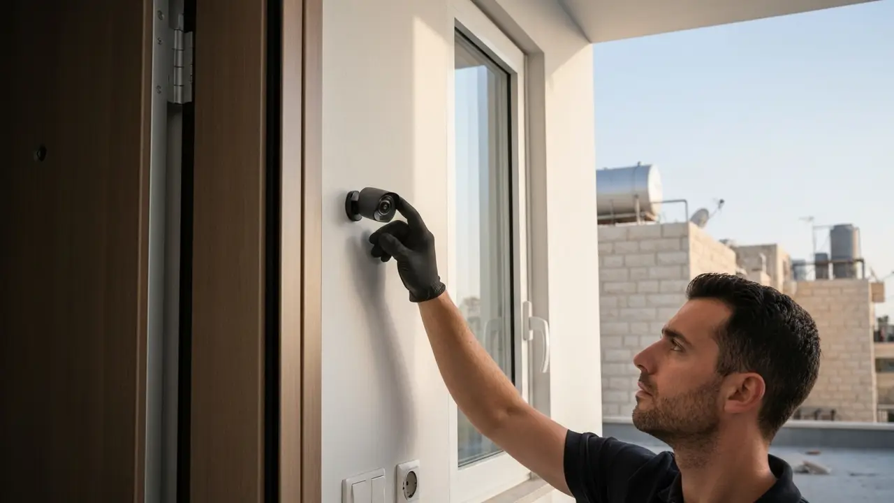 מצלמות אבטחה נסתרות IP - איך מתחברים ומאבטחים את הרשת - טכנאי אזעקות ומצלמות