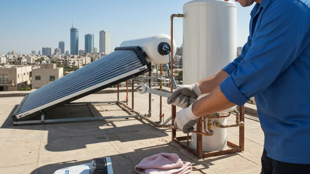 הבדלים בין דוד חשמלי לדוד סולארי בהחלפת שסתום ביטחון - טכנאי דוד שמש