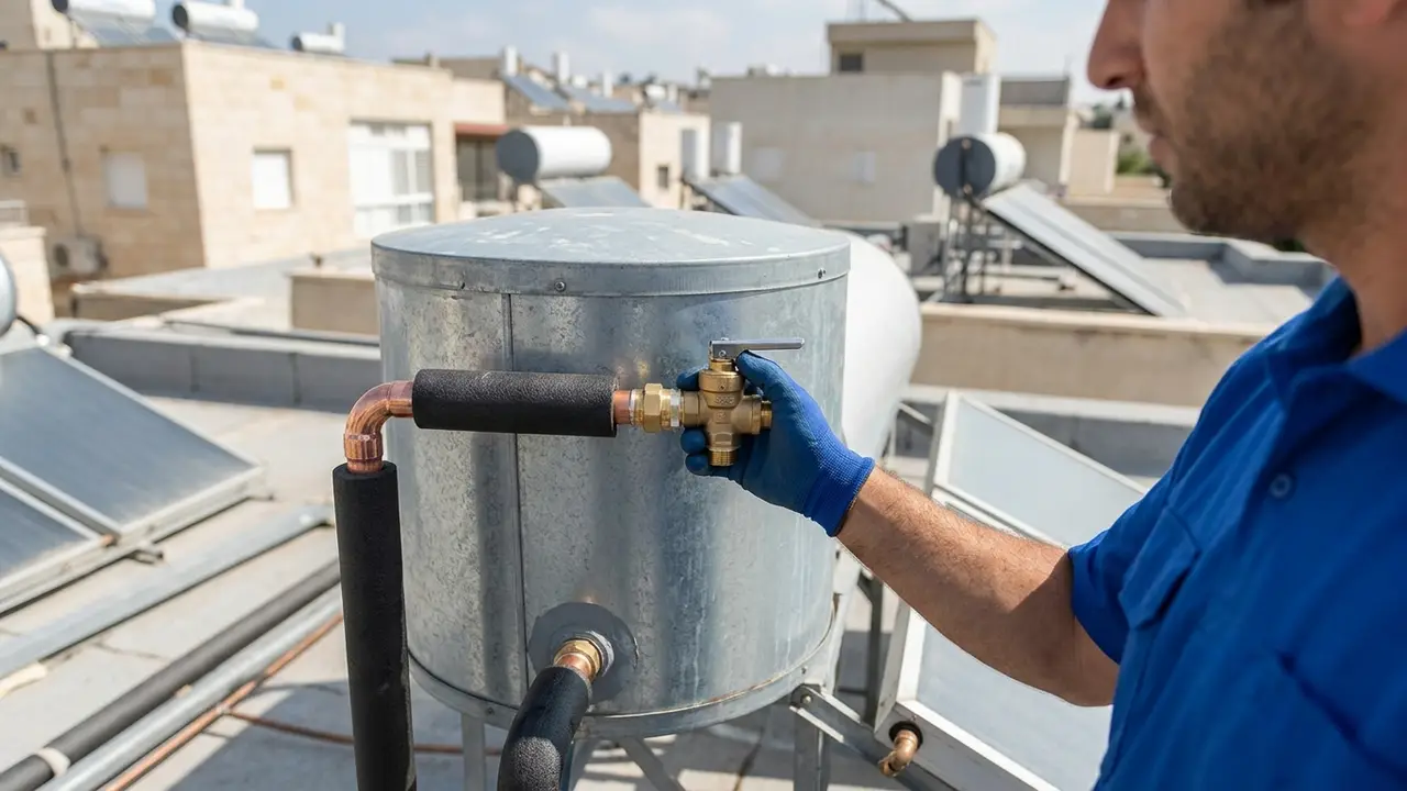 כמה עולה מערכת סולארית לחימום מים בבניין משותף ב-2026? - טכנאי דוד שמש