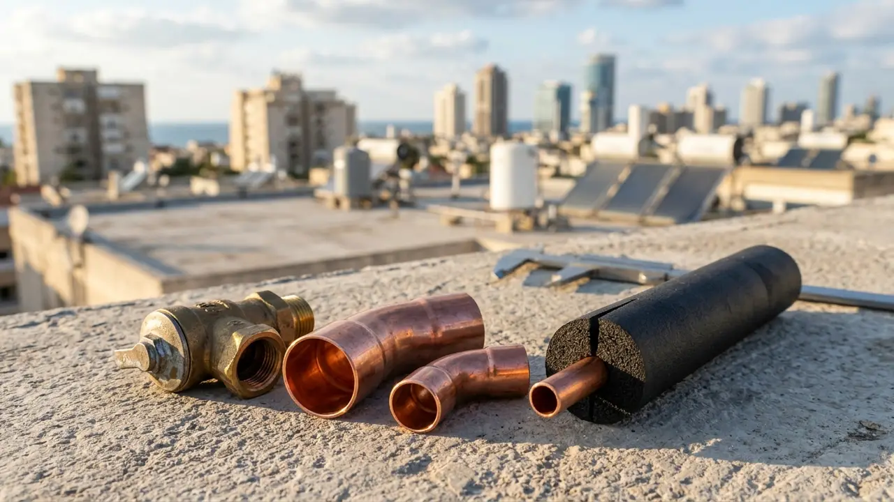 מהן מידות דוד שמש הנפוצות, ואיך הן משפיעות על ההתקנה? - טכנאי דוד שמש