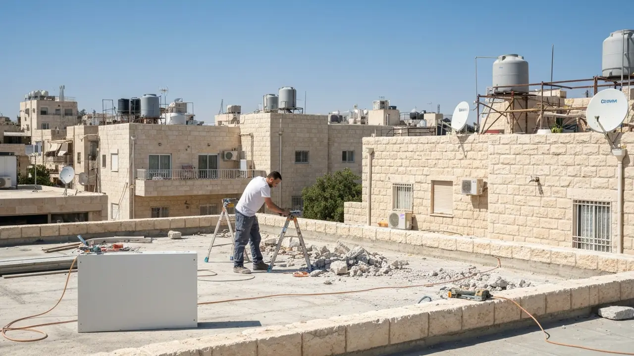 ציר הזמן של התקנת דוד שמש כרומגן — מפנייה ועד מים חמים - טכנאי דוד שמש